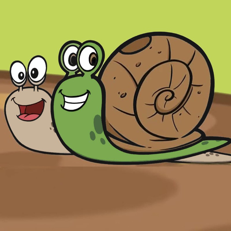 Pedrito el caracol y la babosa - Cuento sobre bondad y generosidad para niños