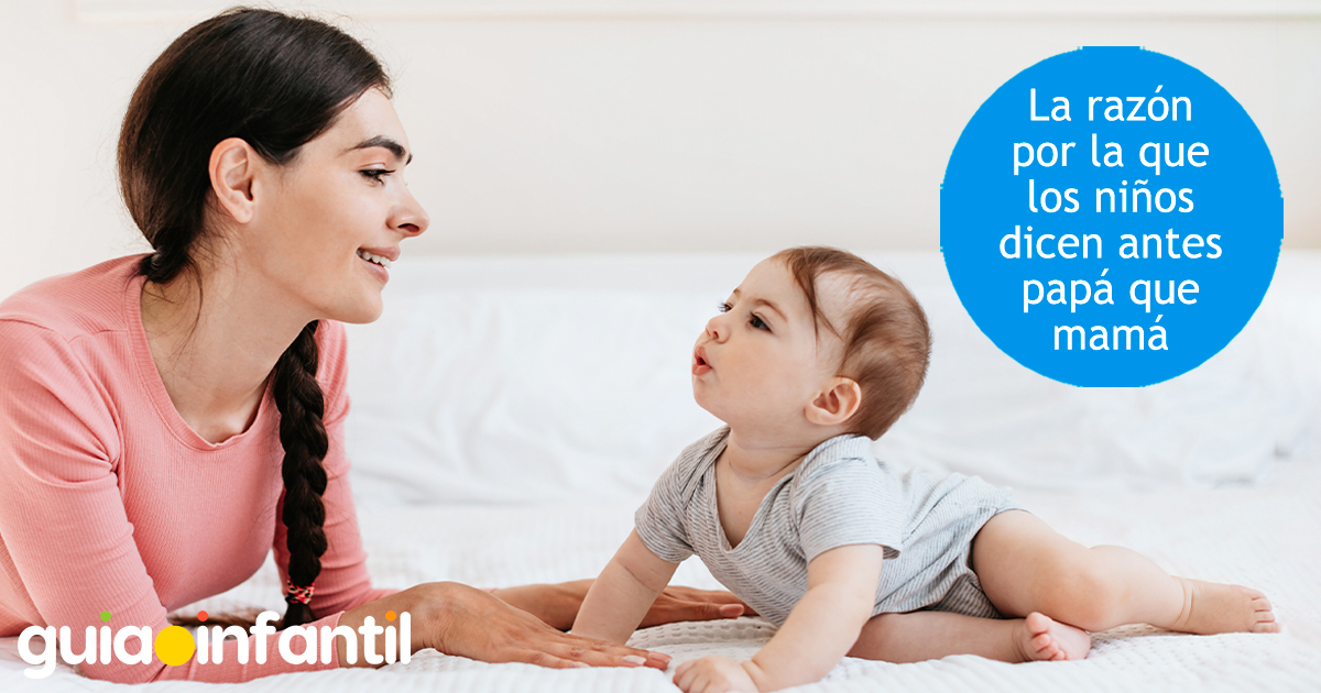 Niños que dicen primero papá