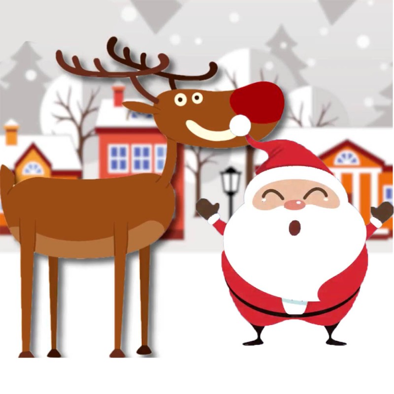 Cuento de Rodolfo el reno. Cuento de Navidad para niños