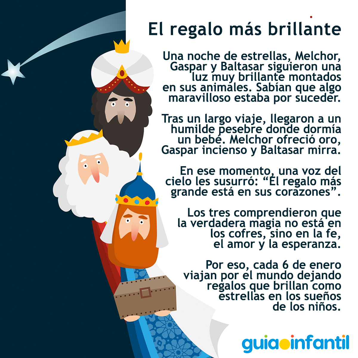 Cuento breve sobre los Reyes Magos