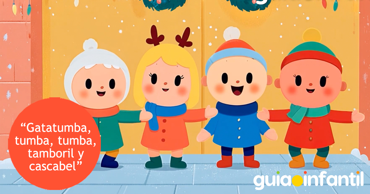 Letra de Gatatumba para niños