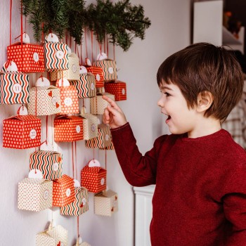 24 ideas únicas para rellenar el calendario de Adviento de los niños