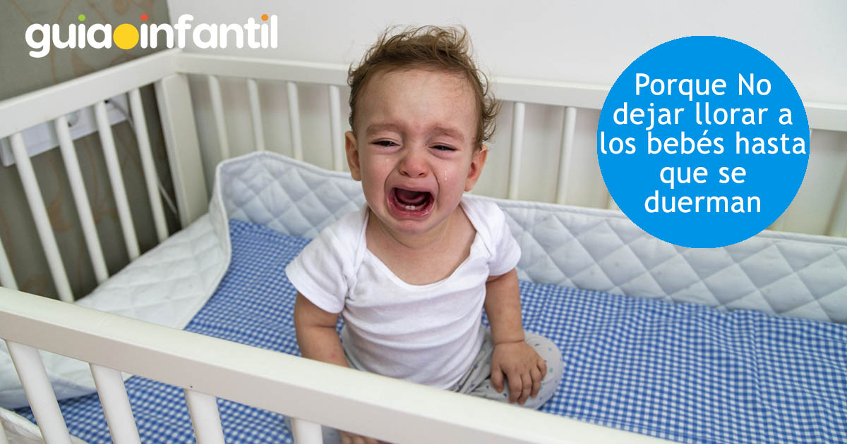 No dejar al bebé llorar solo