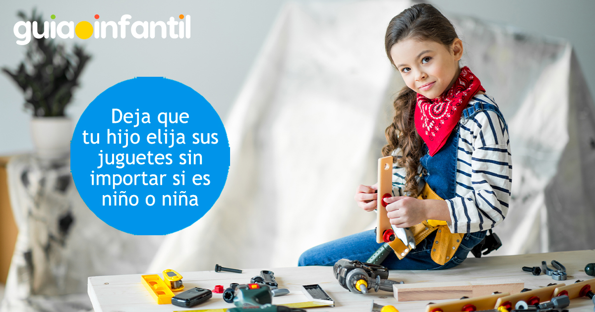 Juguetes sin género para los niños