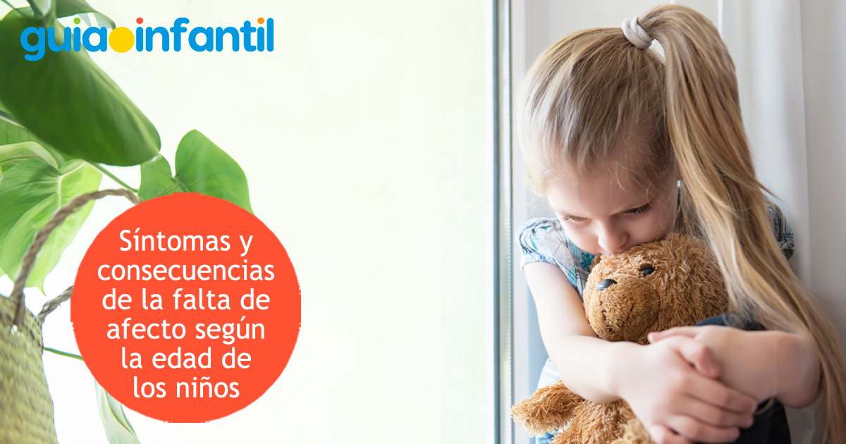 Síntomas de la falta de afecto en los niños