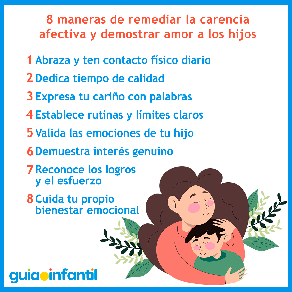 Cómo remediar la carencia emocional de los niños