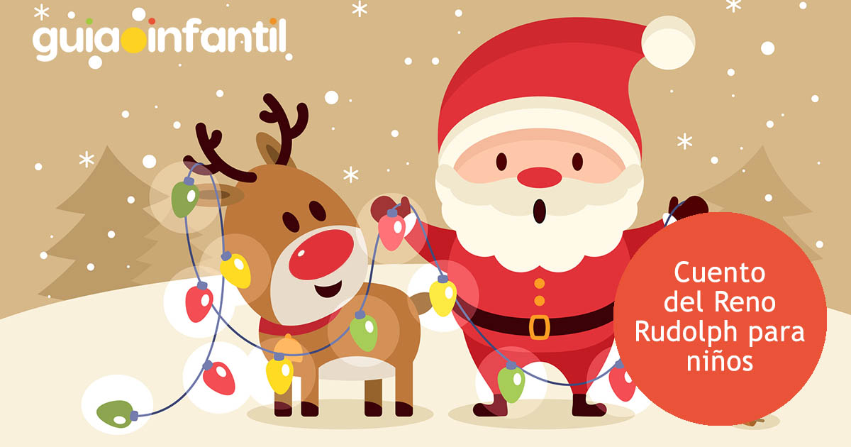 cuento del reno rudolph para niños
