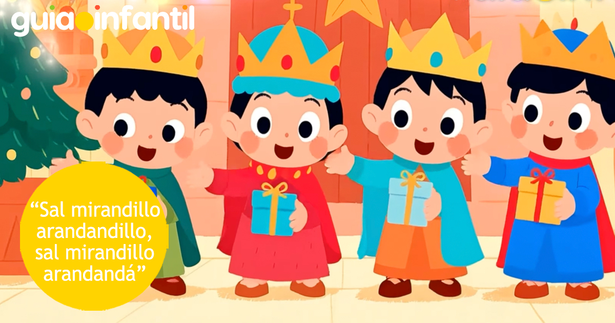 Cantar villancicos con los niños