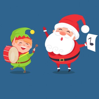 Música de Navidad para compartir con los niños - Una pandereta suena