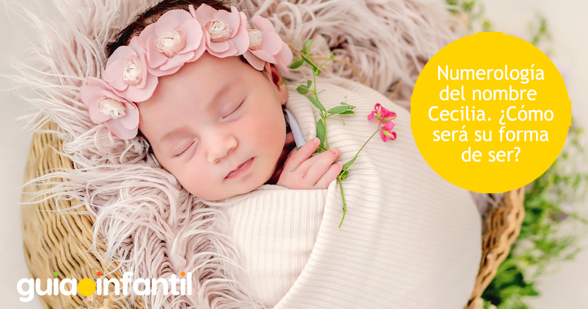 Numerología del nombre Cecilia para niñas
