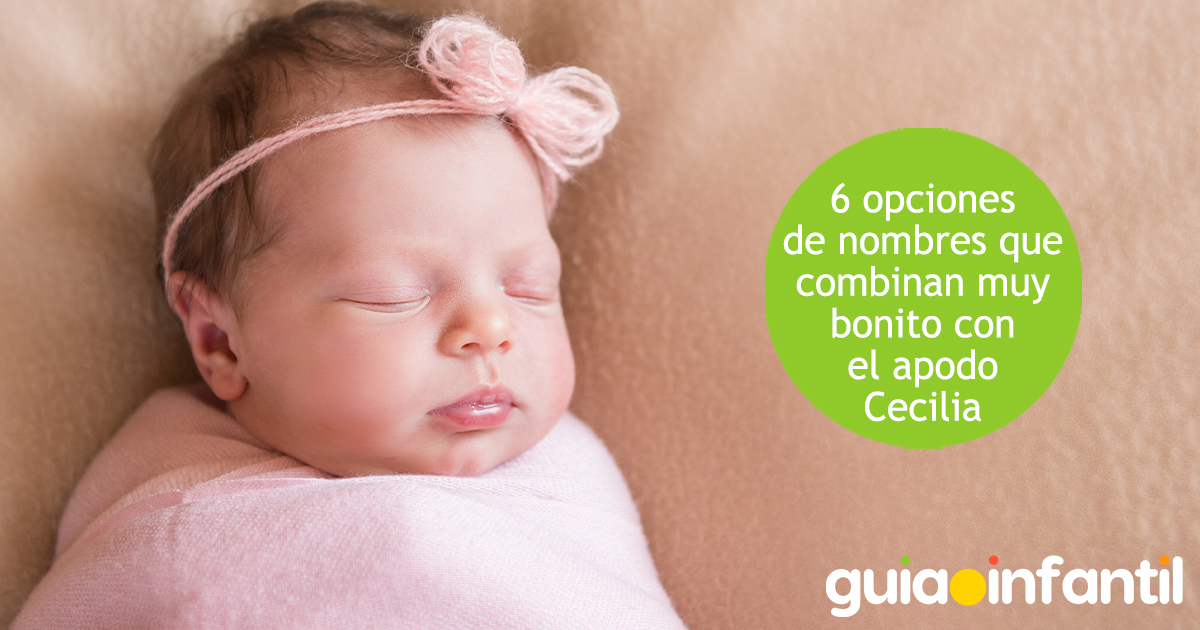 Nombres femeninos que combinan con Cecilia