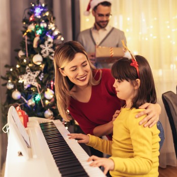 Letra y música de villancicos infantiles para la Navidad - Cascabel