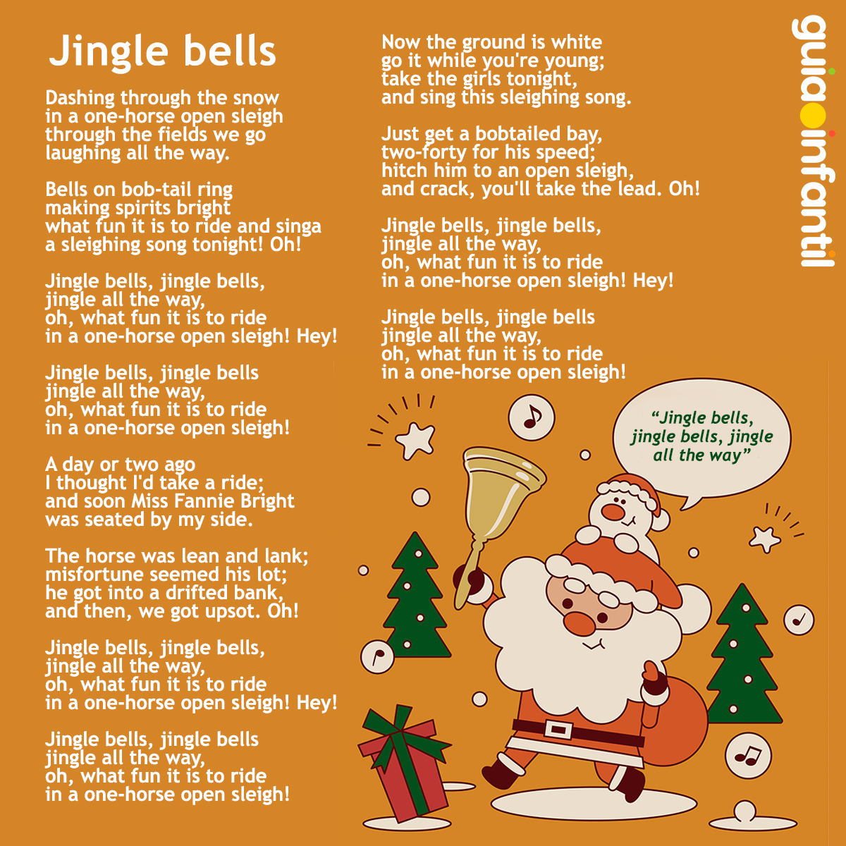 Letra de Jingle Bells
