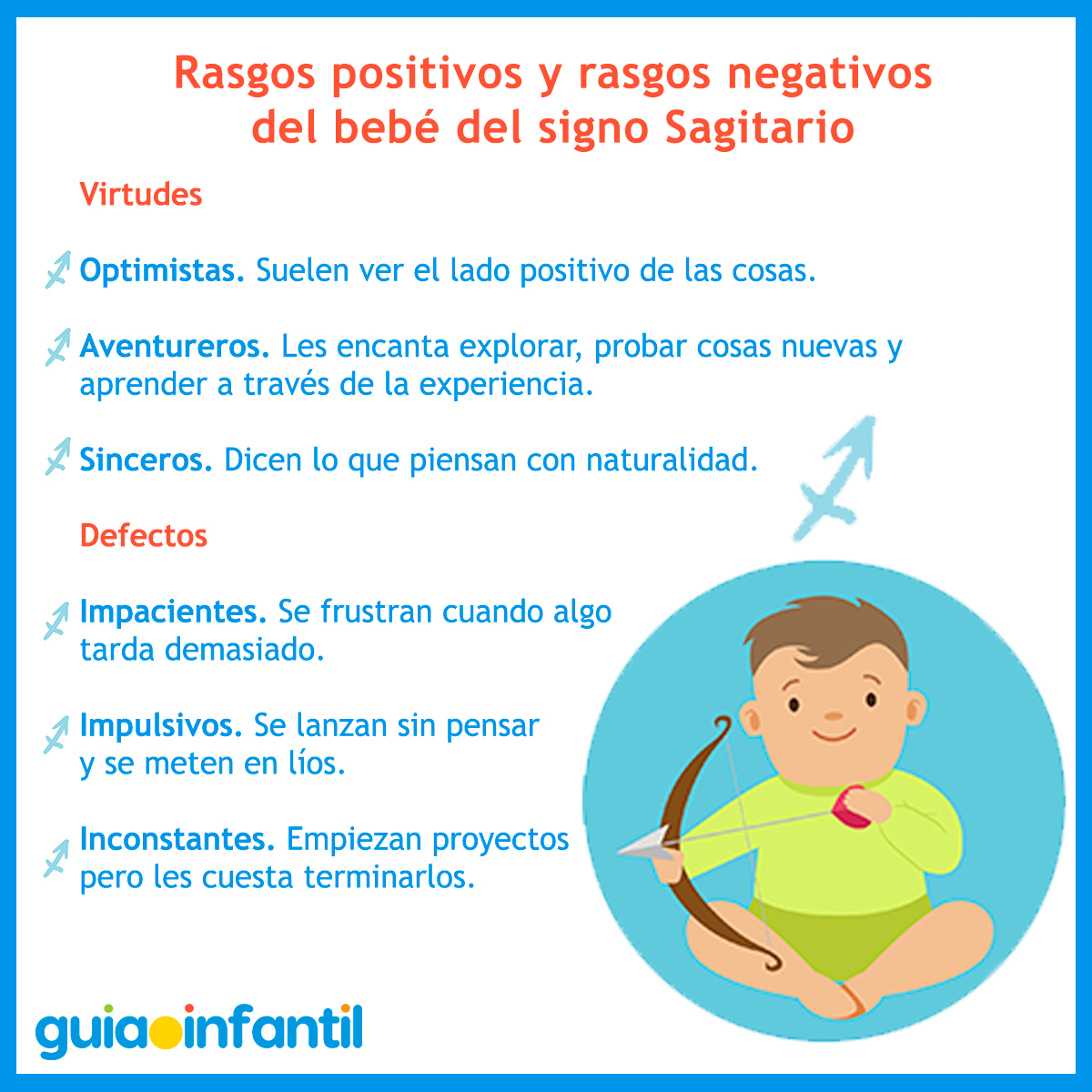 Personalidad de los niños Sagitario