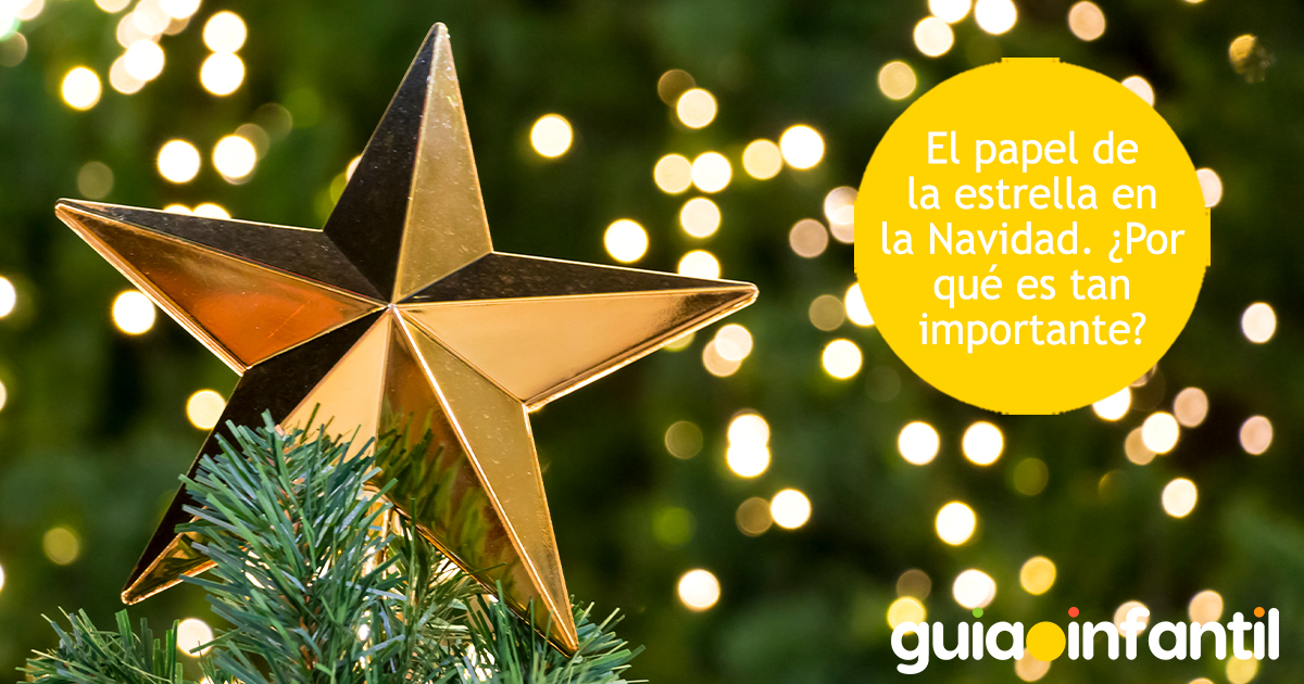 Papel de la estrella en la Navidad