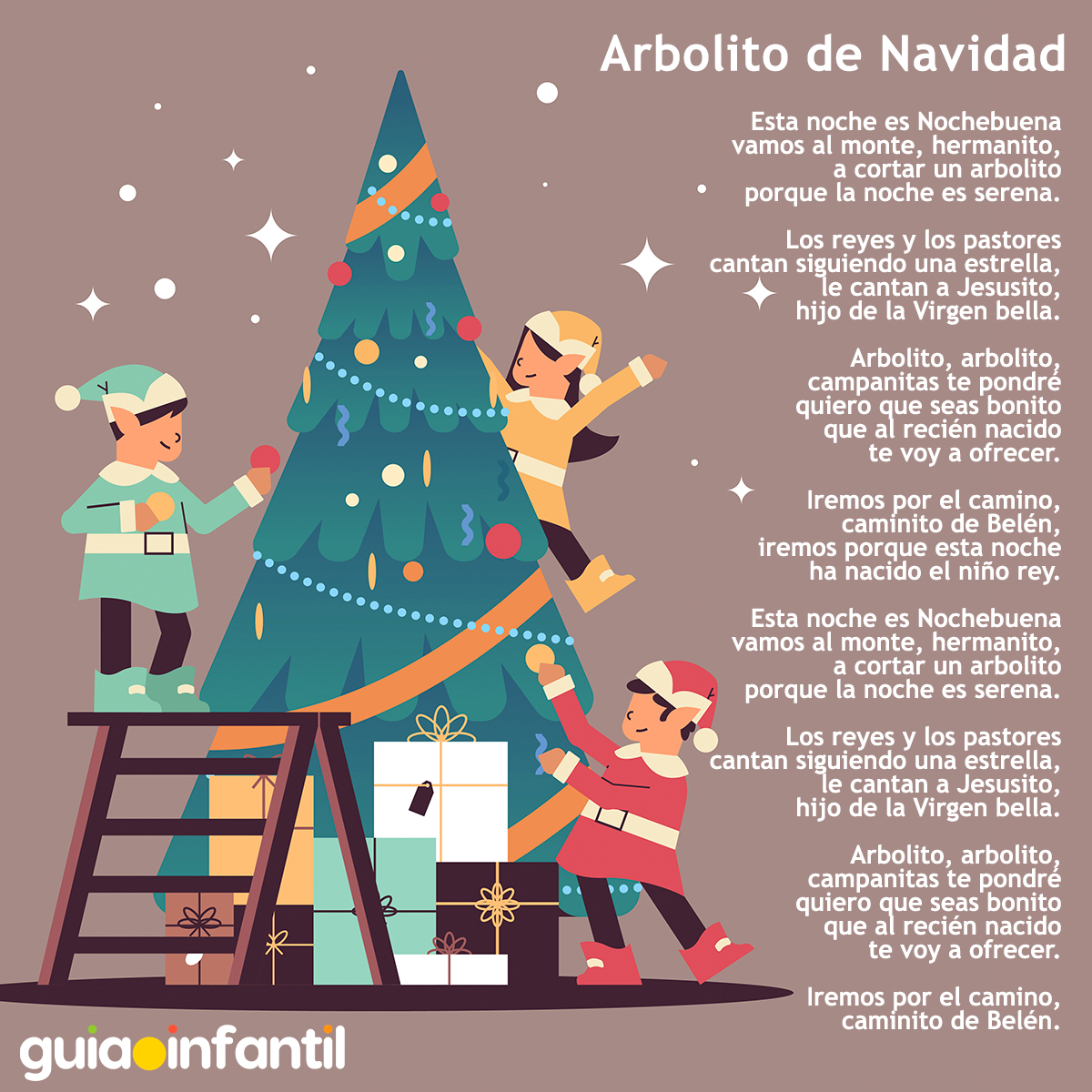 Villancico infantil de Navidad