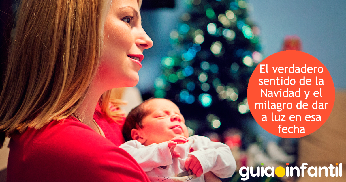 El sentido de la Navidad y dar a luz