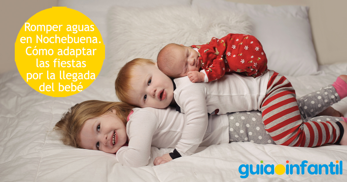 Qué hacer si rompes aguas en Nochebuena