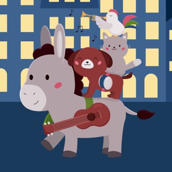 Los músicos de Bremen. Cuentos para niños