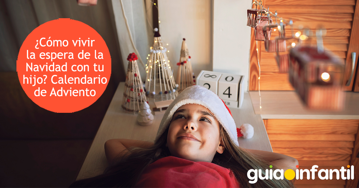 La espera de la Navidad con los niños