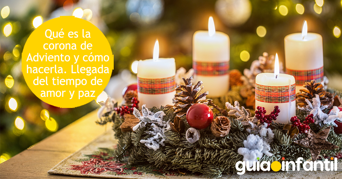 Cómo hacer una corona de Adviento