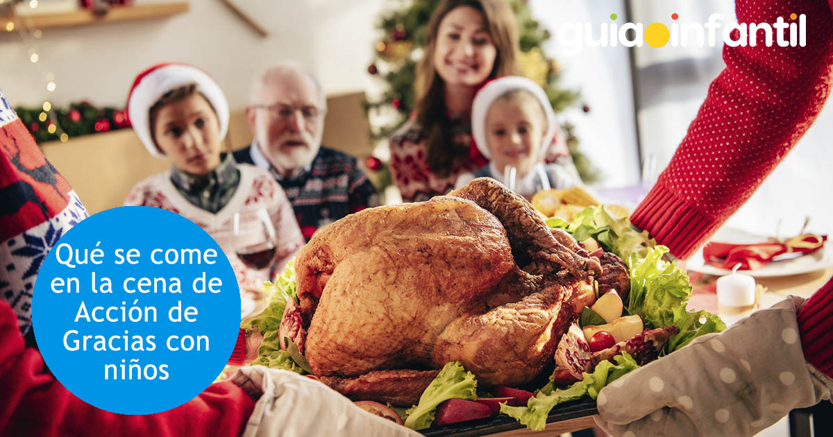 Cena de Acción de Gracias para niños