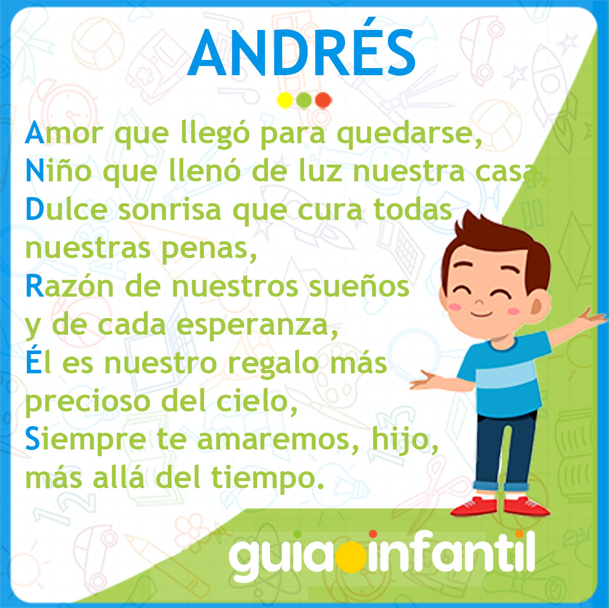 nombres que combinen con Andrés