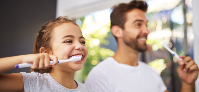 técnicas para que los niños se laven los dientes