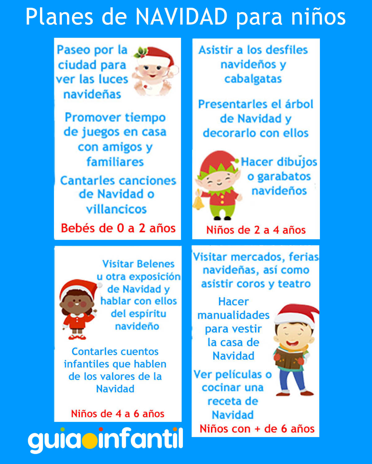 planes navideños para hacer con tus hijos