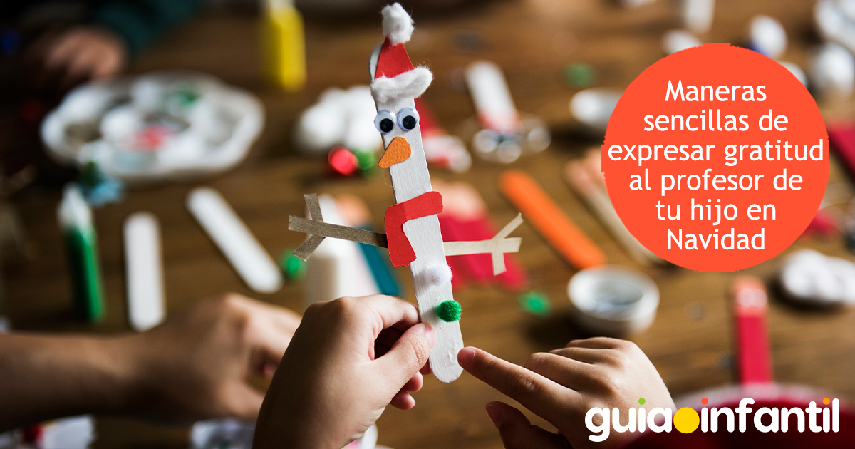 Gratitud para el maestro de tu hijo