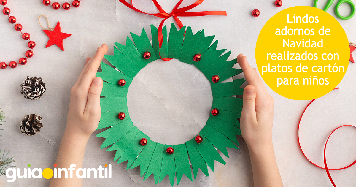 Adornos de Navidad para hacer con tu hijo