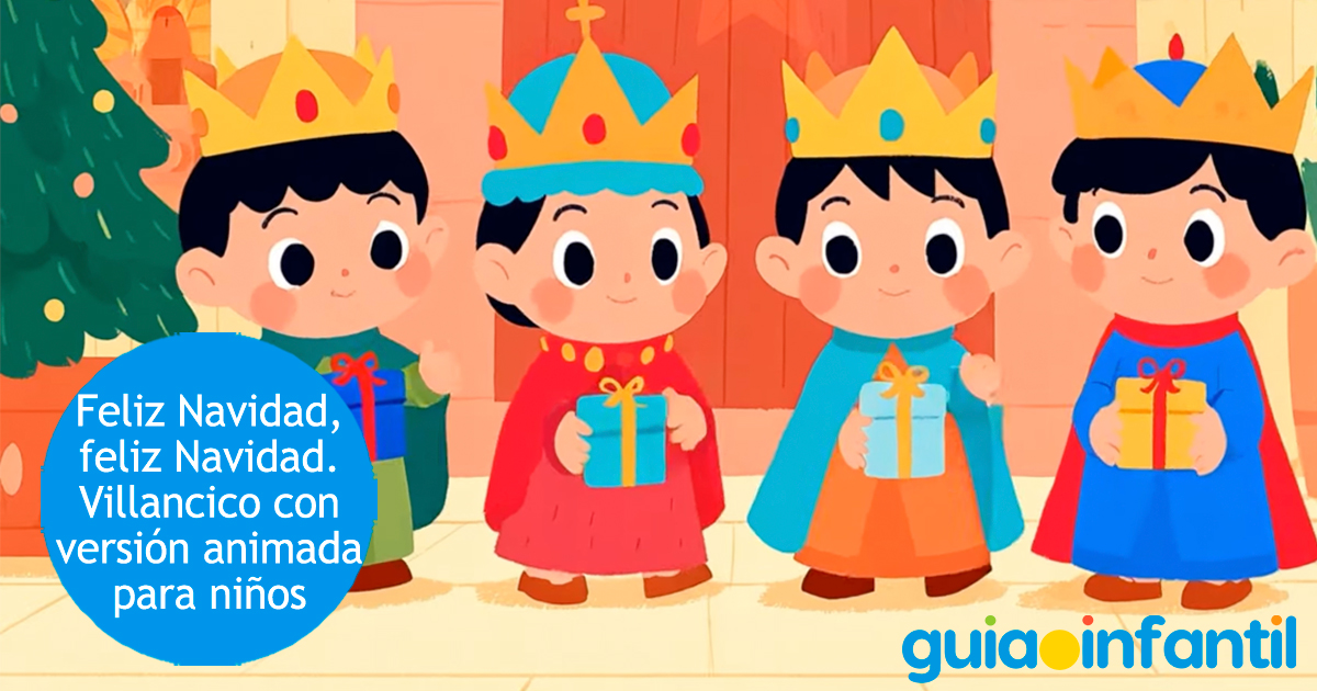 Villancico en vídeo para niños