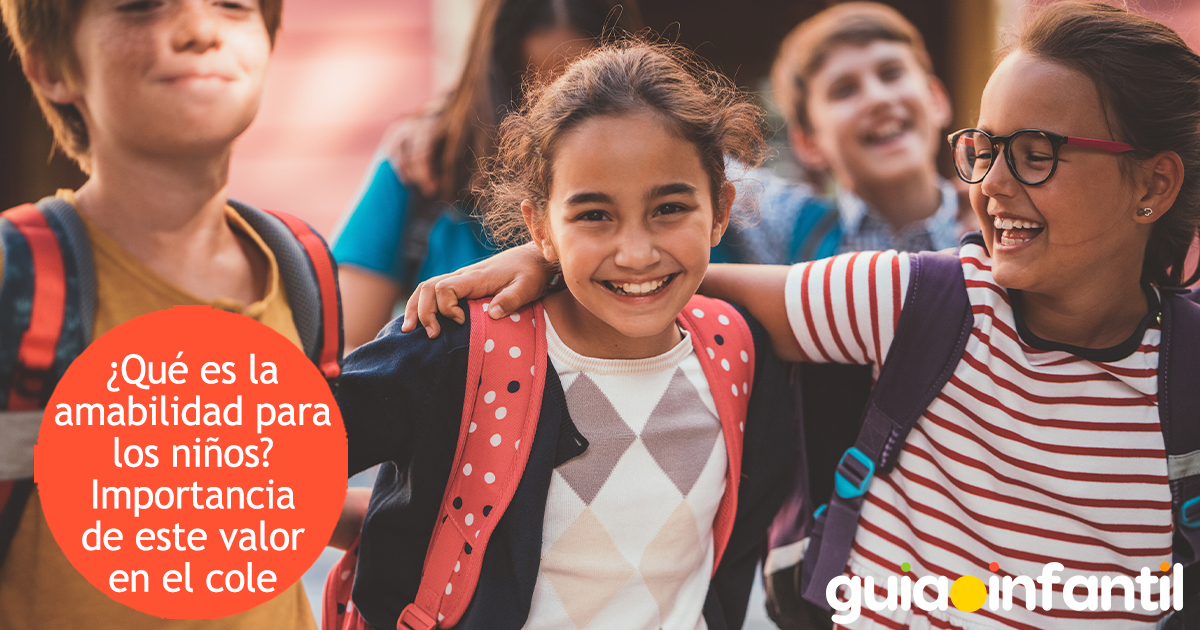 Qué es la amabilidad para los niños