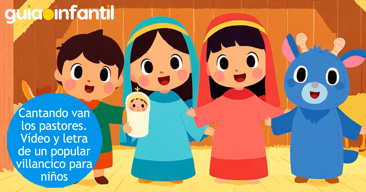 Villancico, Cantando van los pastores
