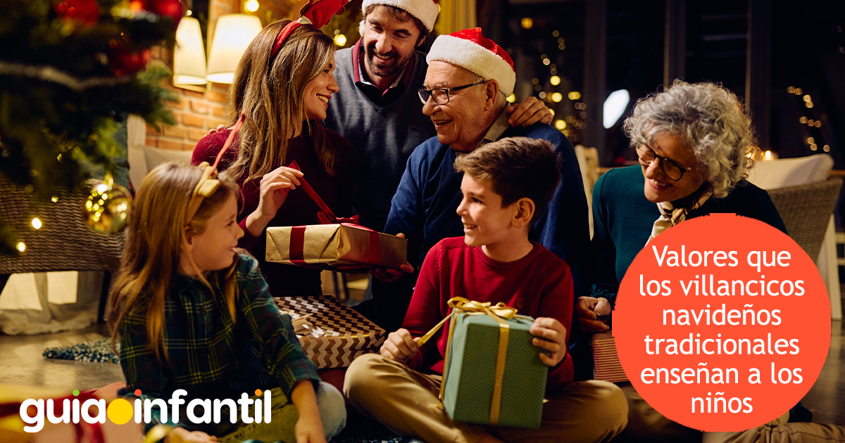 Valores que enseñan los villancicos a los niños