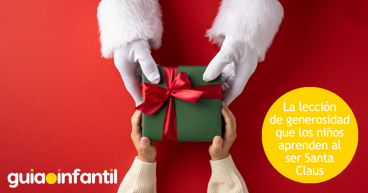 Lecciones de generosidad que los niños aprenden en Navidad
