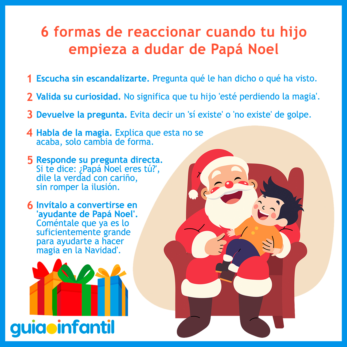 Qué hacer si tu hijo ya no cree en Santa Claus