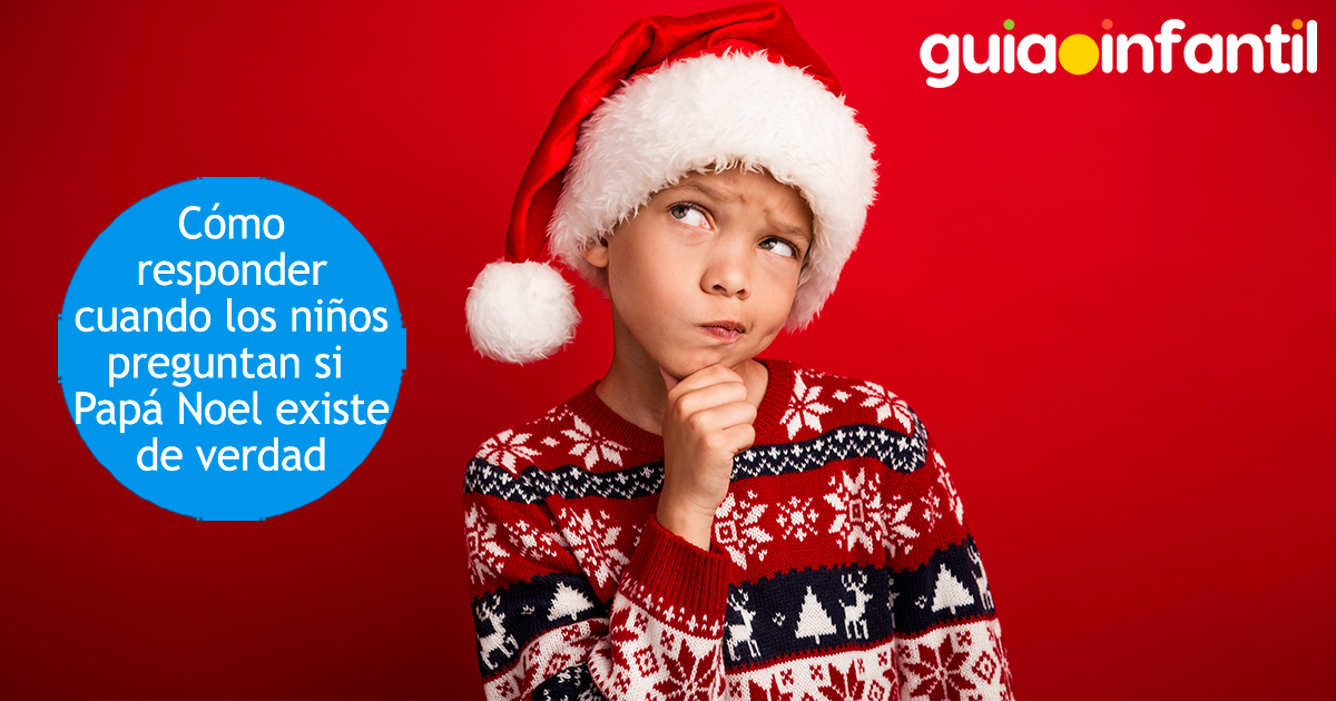 Cuando los niños preguntan si Papá Noel existe