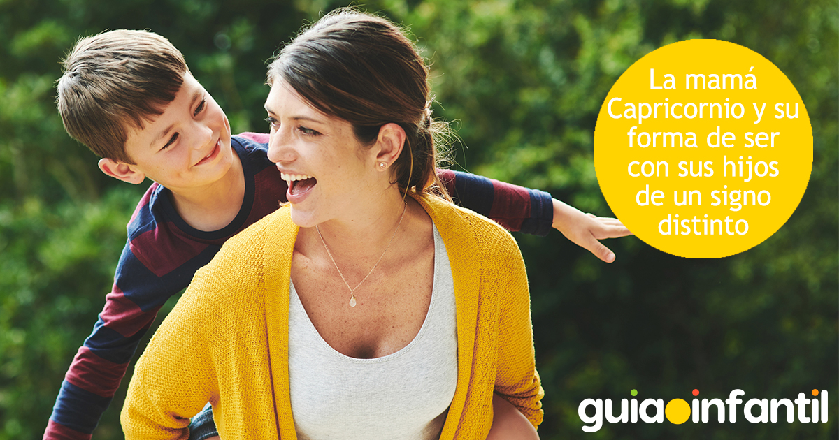 La mamá Capricornio y sus niños