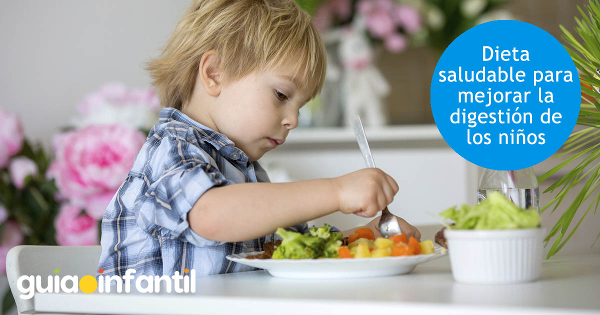 allimentos para mejorar la digestion en niños