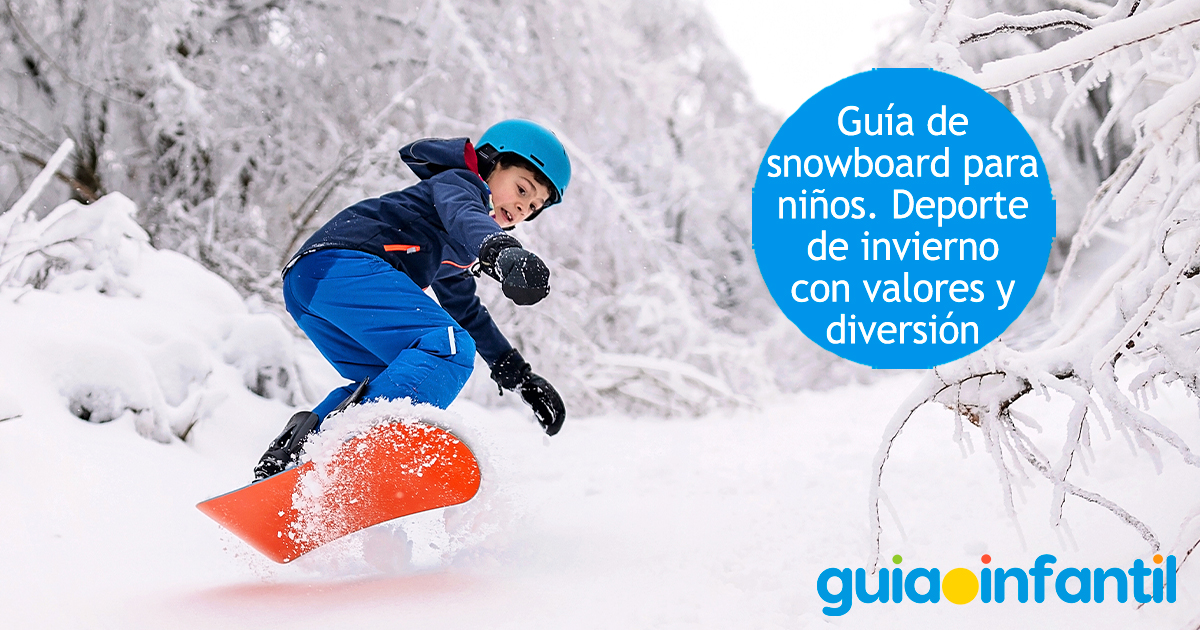 Guía de snowboard para niños