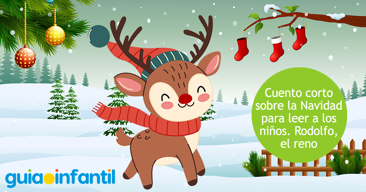 Cuento de Rodolfo el reno para niños