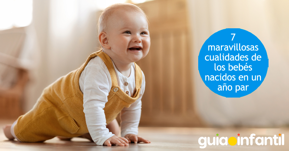 Cualidades de los bebés nacidos en año par