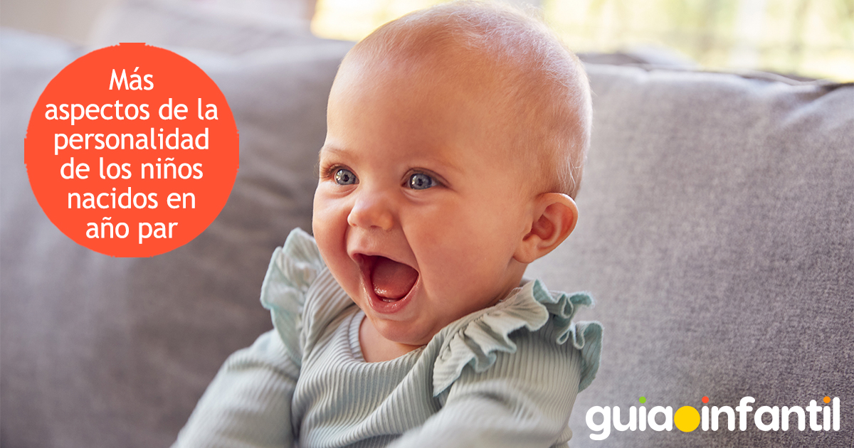 Personalidad de los niños nacidos en año par