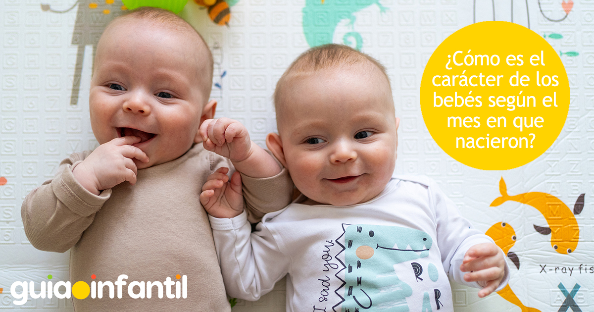 Carácter de los bebés dependiendo del mes de nacimiento
