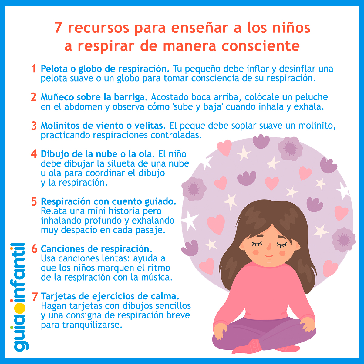 Cómo enseñar a los niños a respirar conscientemente