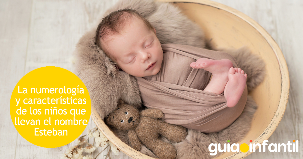 Numerología del nombre Esteban para niños