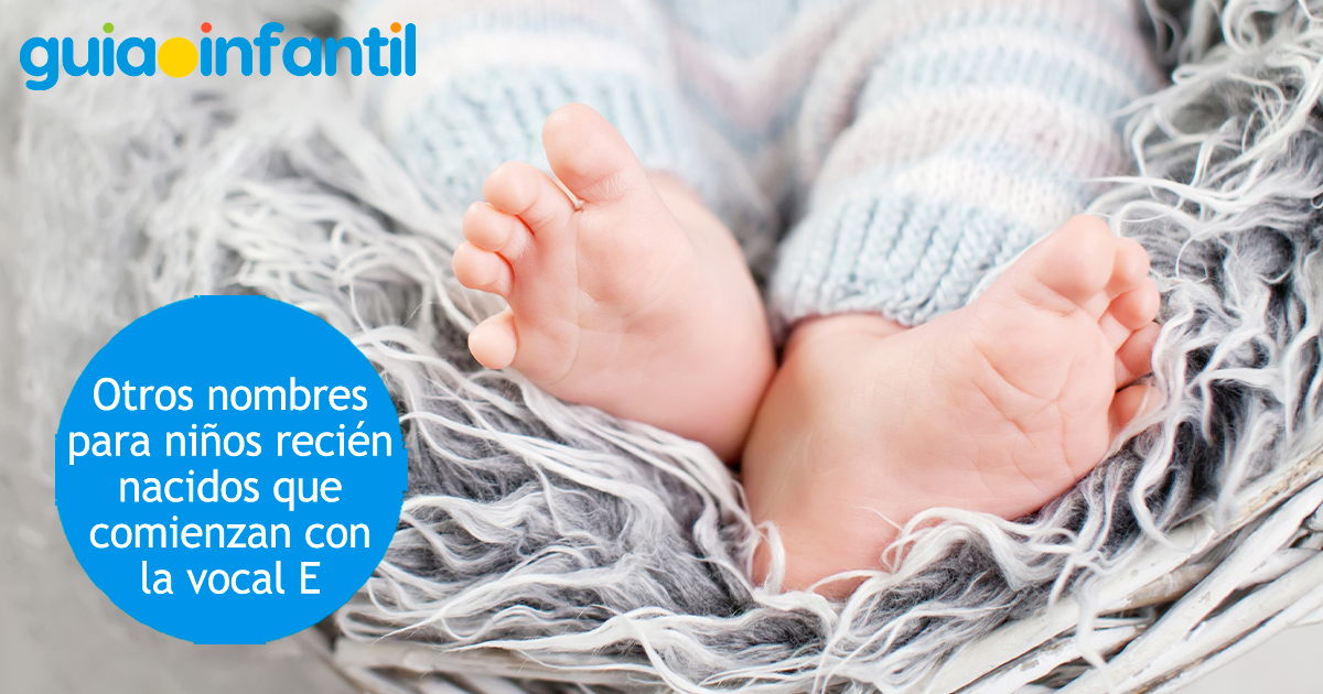 Nombres con la vocal E para niños