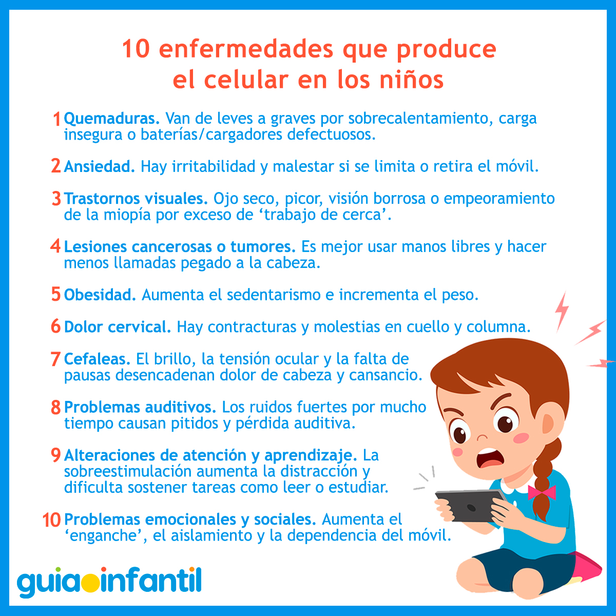 Enfermedades producidas por el uso de celular