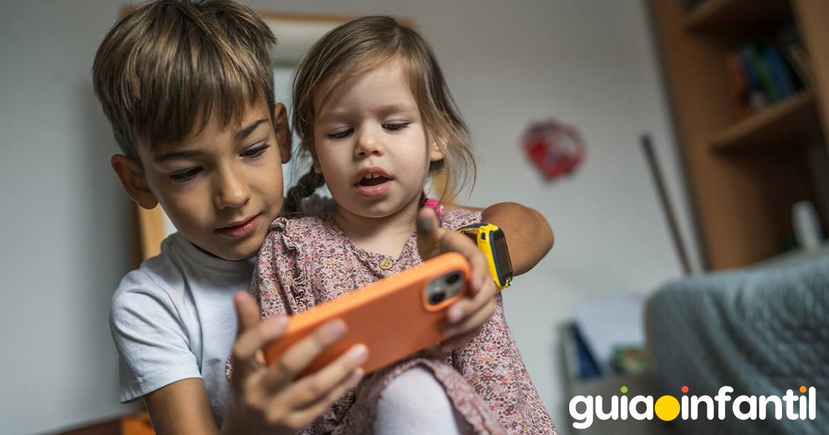 Uso del móvil en los niños